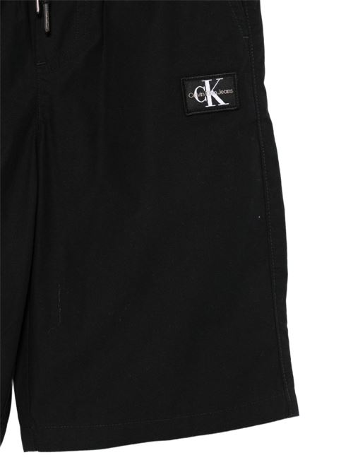 Bermuda bambino Calvin Klein nero Calvin Klein Kids | LVCKSJC79BEH